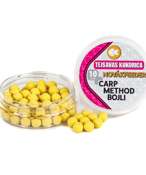 CARP METHOD BOJLI 10 MM TEJSAVAS-KUKORICA