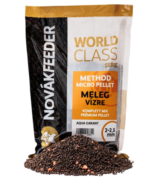 NOVÁKFEEDER METHOD MICRO PELLET MELEG VÍZRE 2-2,5 MM
