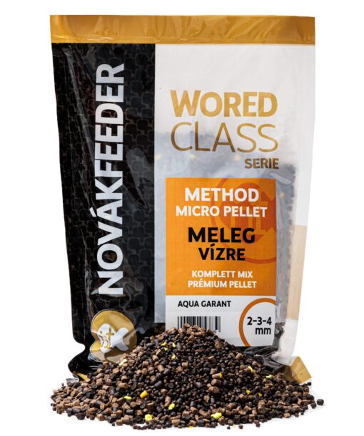 NOVÁKFEEDER METHOD MICRO PELLET MELEG VÍZRE 2-3-4 MM