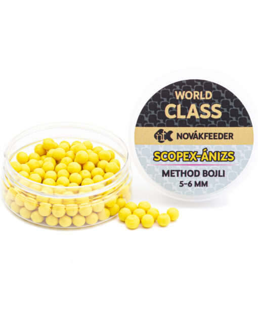 WORLD CLASS METHOD POP-UP BOJLI 5mm ÁNIZS-SCOPEX