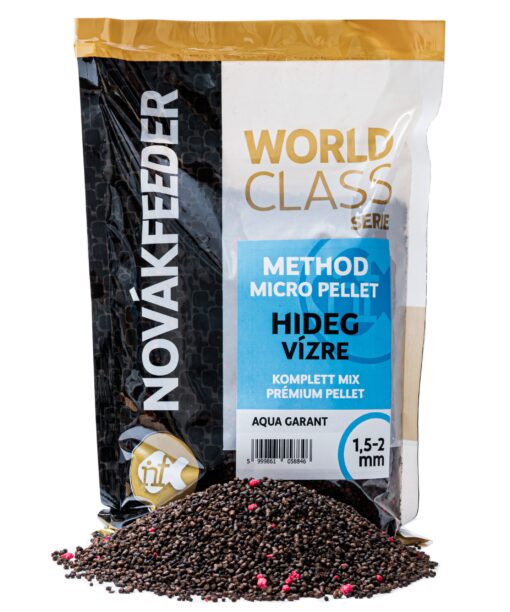 NOVÁKFEEDER METHOD MICRO PELLET HIDEG VÍZRE 1,5-2MM