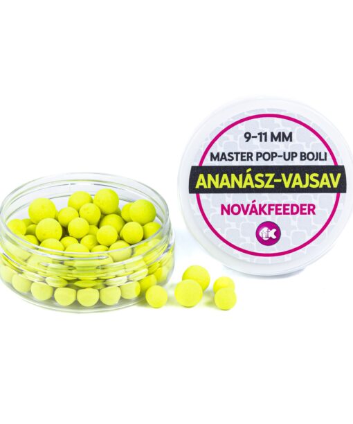 Master Pop-Up Bojli 9-11 mm Ananász-Vajsav