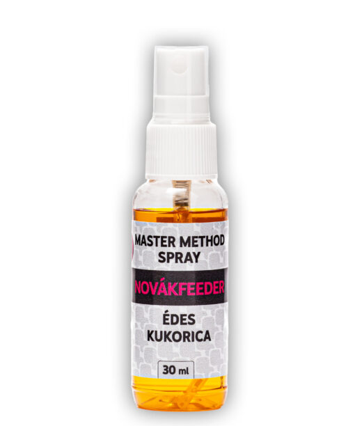 NOVÁKFEEDER MASTER METHOD AROMA SPRAY ÉDESKUKORICA 30ML