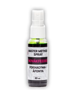 NOVÁKFEEDER MASTER METHOD AROMA SPRAY FOKHAGYMA-ÁFONYA 30ML