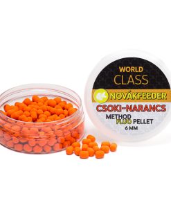 WORLD CLASS METHOD FLUO PELLET 6mm CSOKI-NARANCS