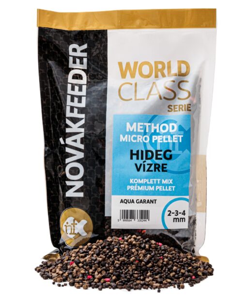 NOVÁKFEEDER METHOD MICRO PELLET HIDEG VÍZRE 2-3-4MM