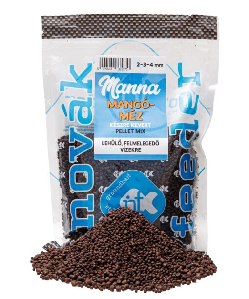 Manna Készre Kevert Pellet Mix (Lehűlő,Felmelegedő Vizekre) Mangó-Méz 500g